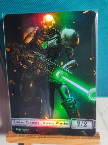 Foil Necron Warrior